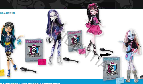  Monster High New गुड़िया
