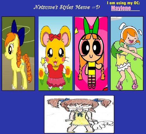  My Different Styles Meme: Maylene