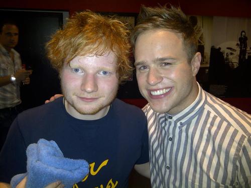  Olly Murs and Ed Sheeran