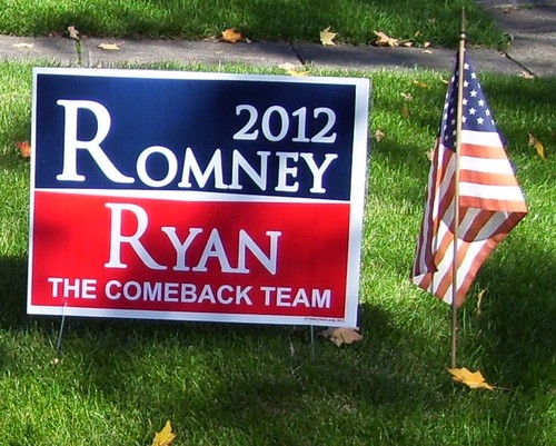  Romney-Ryan Lawn Sign
