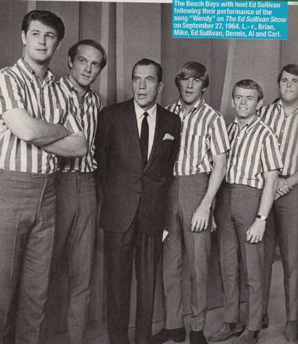  The pantai Boys & Ed Sullivan