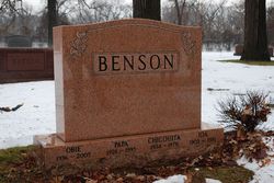  The Gravesite Of Obie Benson
