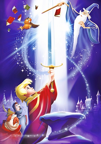  Walt 디즈니 Posters - The Sword in the Stone