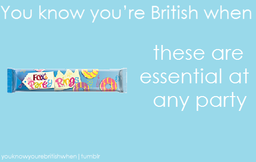  wewe know your british when ...