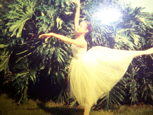  Young Tatiana as a ballet dancer