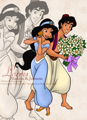 aladdin and jasmine