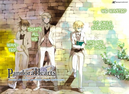  pandora hearts 日本漫画 cover could pull humpty dumpty