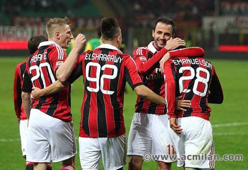  AC Milan VS Chievo Verona 5-1, Serie A TIM 2012/13