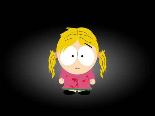 Ava as a South Park character