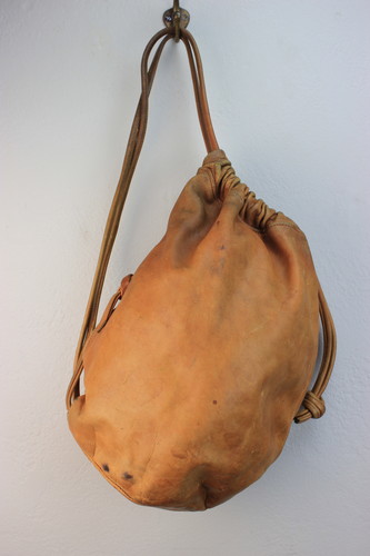  Carmel Brown Vintage Leather Bags at mydarlingvintage.com