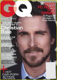  Christian covers GQ magazine