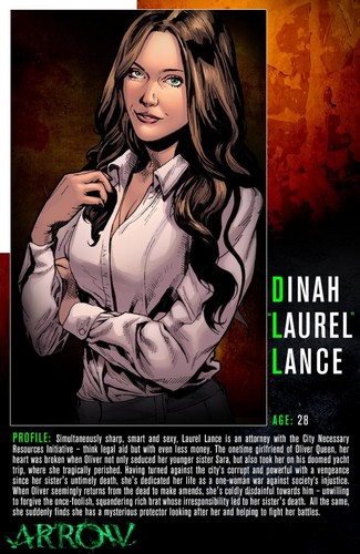 Comic version of Laurel