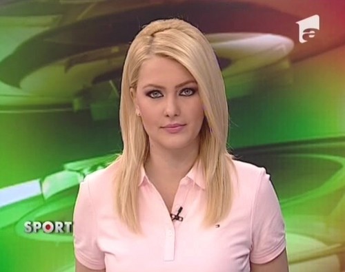  Cristina Maria Dochianu beautiful news anchor romanian women
