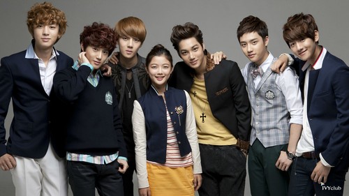  EXO-K For IVY club mag