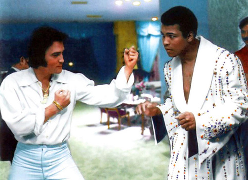 Elvis meets Muhammed Ali