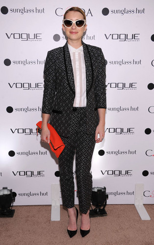  Emma at the Vogue Eyewear and CFDA unveiling