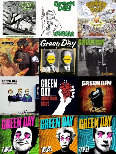  Green 日 Albums