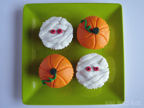  Halloween cupcakes