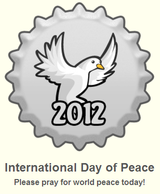 International Day of Peace 2012 Cap