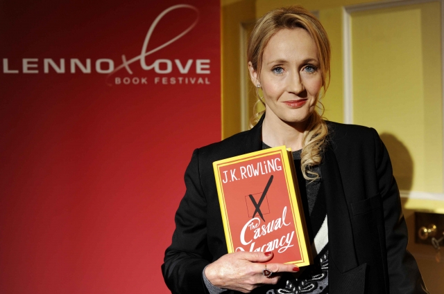 JK Rowling attends Lennoxlove Book Festival