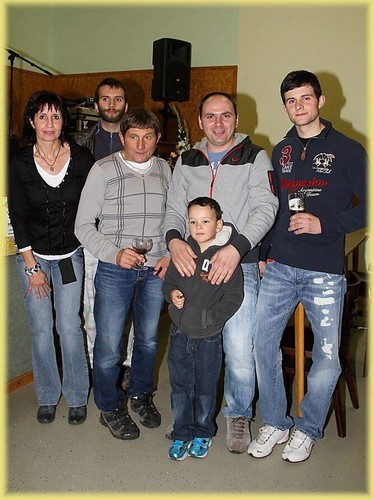  Josef Vana with family