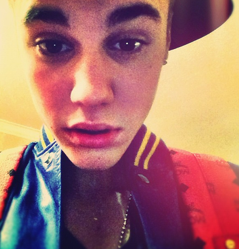  Justin Bieber new Instagram 2012