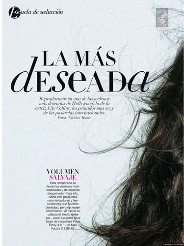 Magazine scans: Glamour Spain (November 2012)