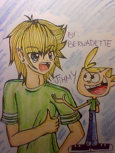 My Drawing of Jimmy Two-Shoes Anime and Cartoon Version