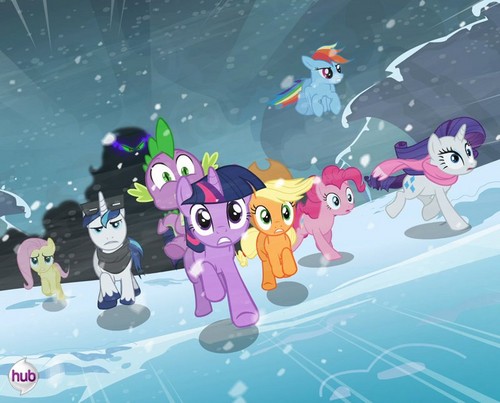  My Little poni, pony Friendship is Magic season three caption