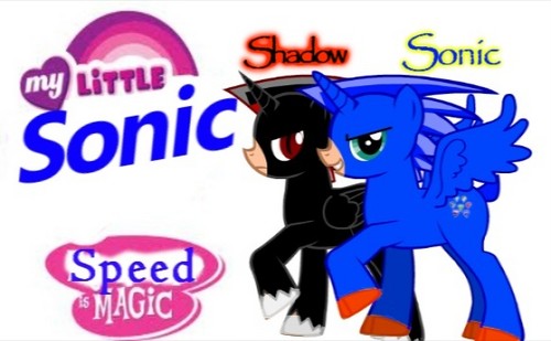  My Little Sonic: Sonic and Shadow