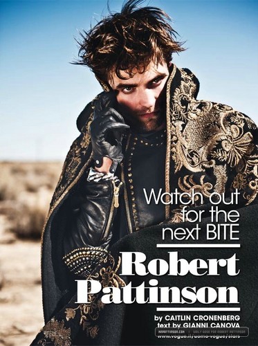 New scans: Rob in "L'Uomo Vogue" magazine {November 2012}.