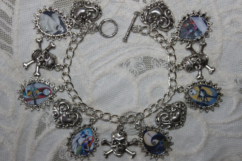  Nightmare Before giáng sinh charm bracelet