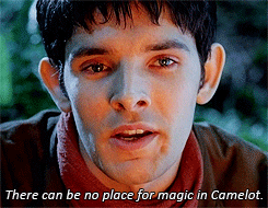  No place for magic in camelot