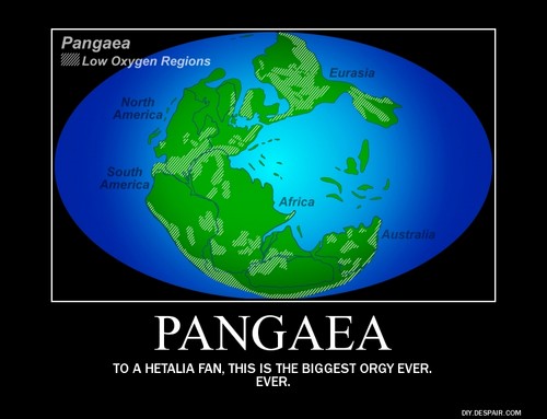  Pangaea হেটালিয়া Demotivational Poster