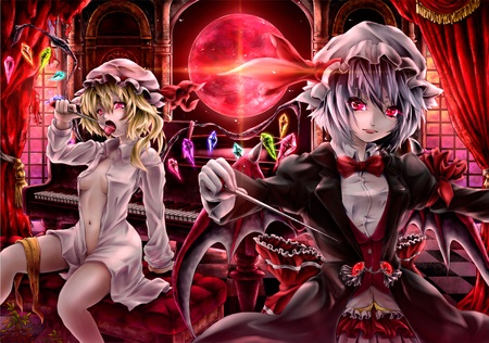  Remilia and Flandre Scarlet