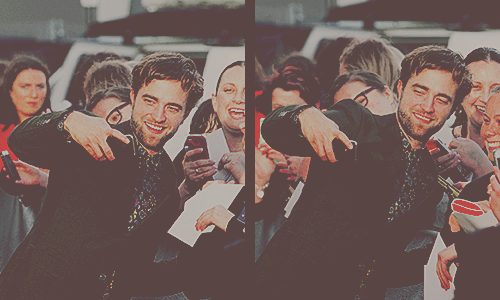 Rob With Fans In Austrailia