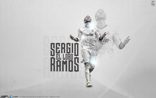  Sergio Ramos achtergrond