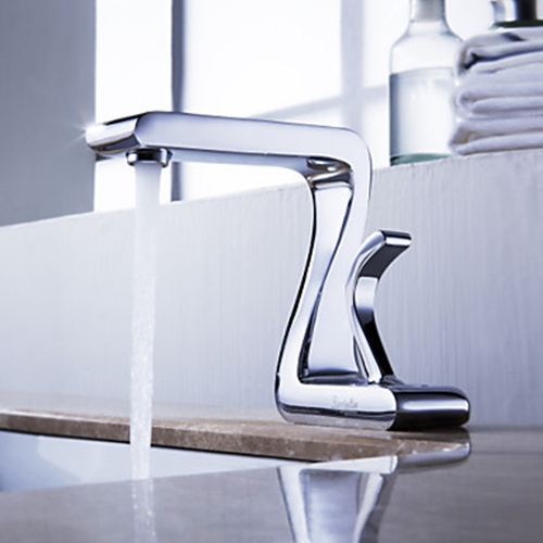  Solid Brass Bathroom Sink Faucet (Chrome Finish)