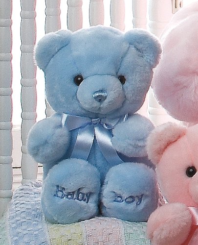  Teddy ours (blue)