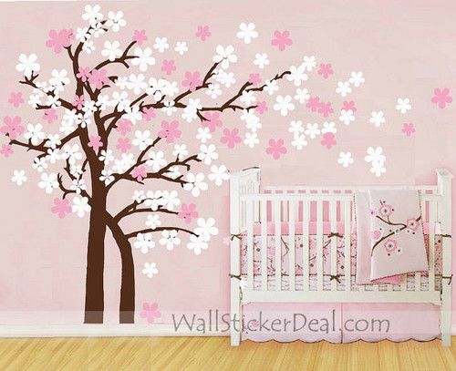  Trailing kers-, cherry Blossom boom uithangbord Stickers