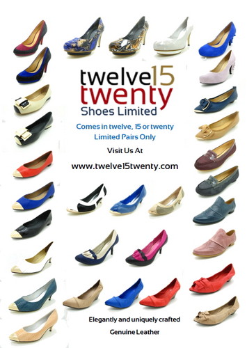 Vogue women shoe in twelve, 15 or twenty limited pairs