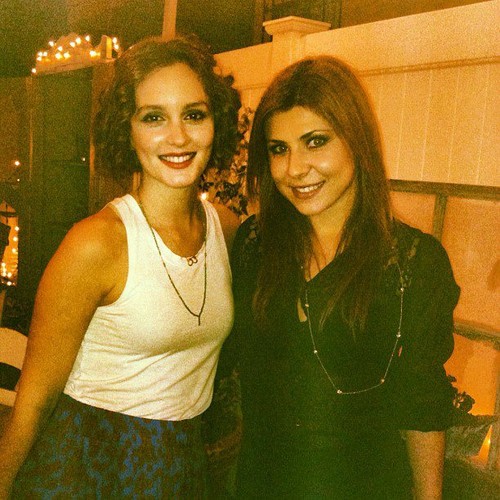  Leighton Meester guest bintang with CITD at ItsMeBillieLee tampil