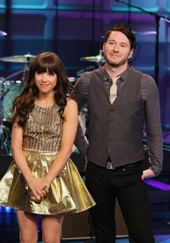  Adam Young and Carly Rae Jepsen