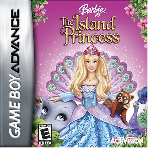  Барби as the Island Princess - GBA game cover