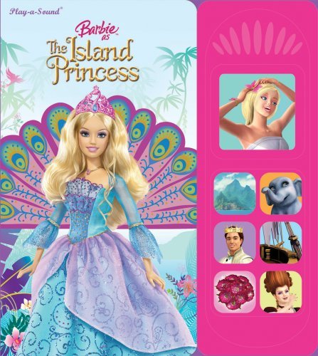  búp bê barbie as the Island Princess book