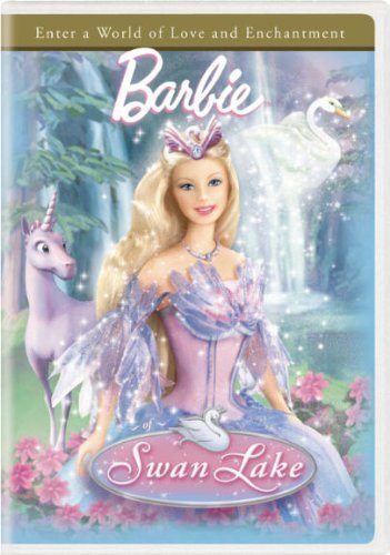  芭比娃娃 of 天鹅 Lake "newer" DVD cover