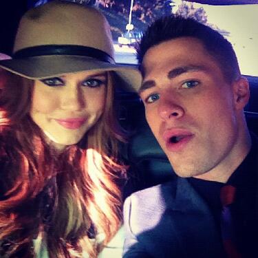  Colton Haynes and Holland Roden