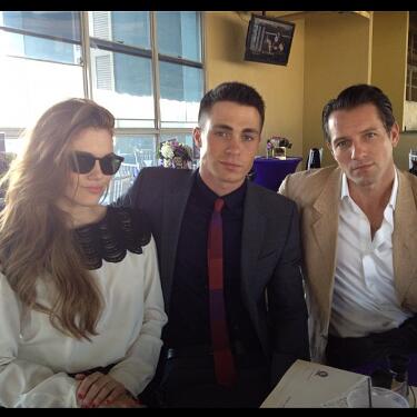 Colton Haynes and Holland Roden