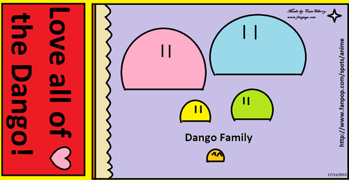  Dango - Clannad - tagahanga art