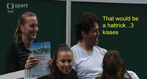  Jagr :That would be a hattrick..3 kisses